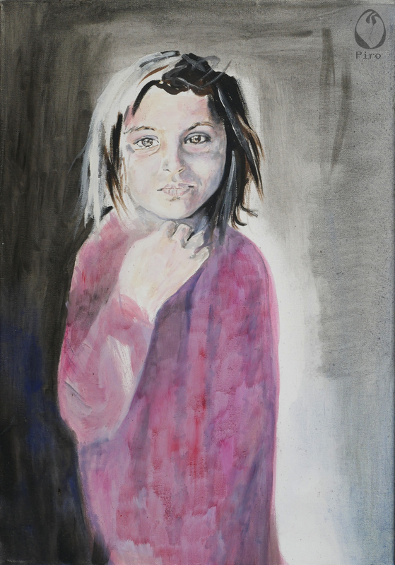 oil on canvas - olio su tela di Piro
